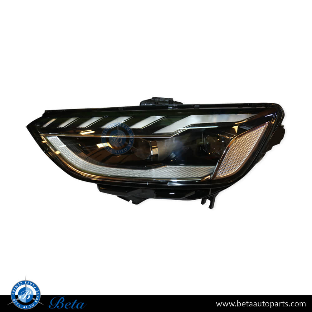 Left Side Headlamp Matrix LED for Audi A4 2020-Up models, Part Number 8W0941035E Left Side Headlamp Matrix LED for Audi A4 2020-Up models, Part Number 8W0941035E
